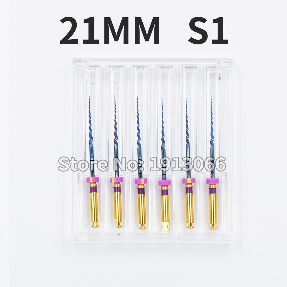 Dental endo files dental rotary endodontic files Use for Root canal: 21MM  S1