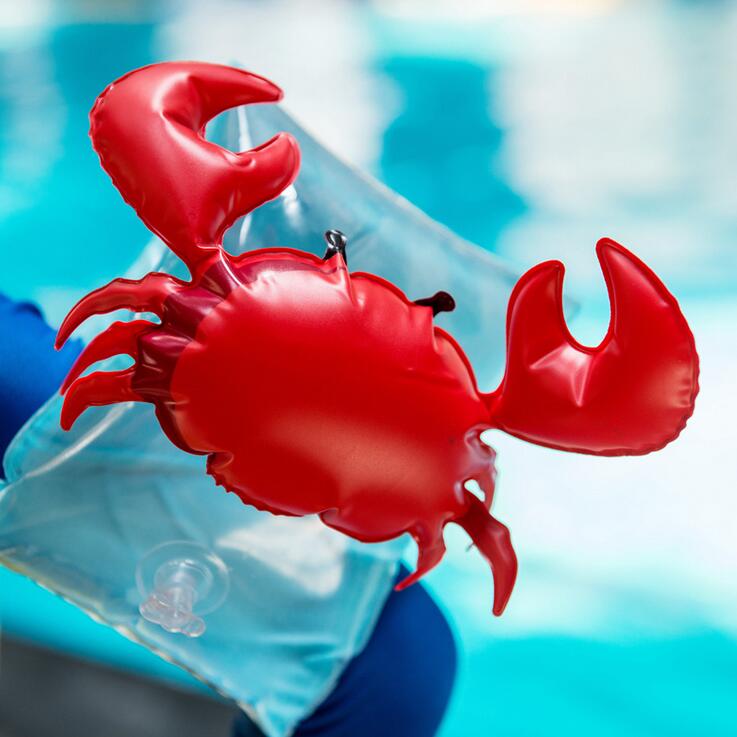 Flamingo armring krab mouwen kinderzwemhulpmiddelen zwemring