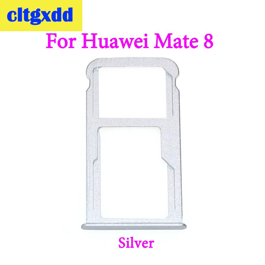 cltgxdd For Huawei Mate 7 8 S SIM Card Tray Holder + Micro SD Nano Card Tray Slot Holder SIM Card Tray Bracket Replacement Parts