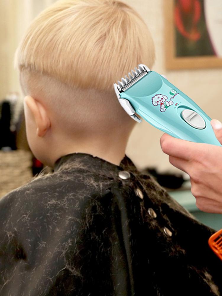 Ruhig Baby Haar Schermaschinen Stille freundlicher Haar Trimmer Aufladbare Wasserdicht Professionelle kabellos Haar Haarschneidemaschine Für Babys freundlicher