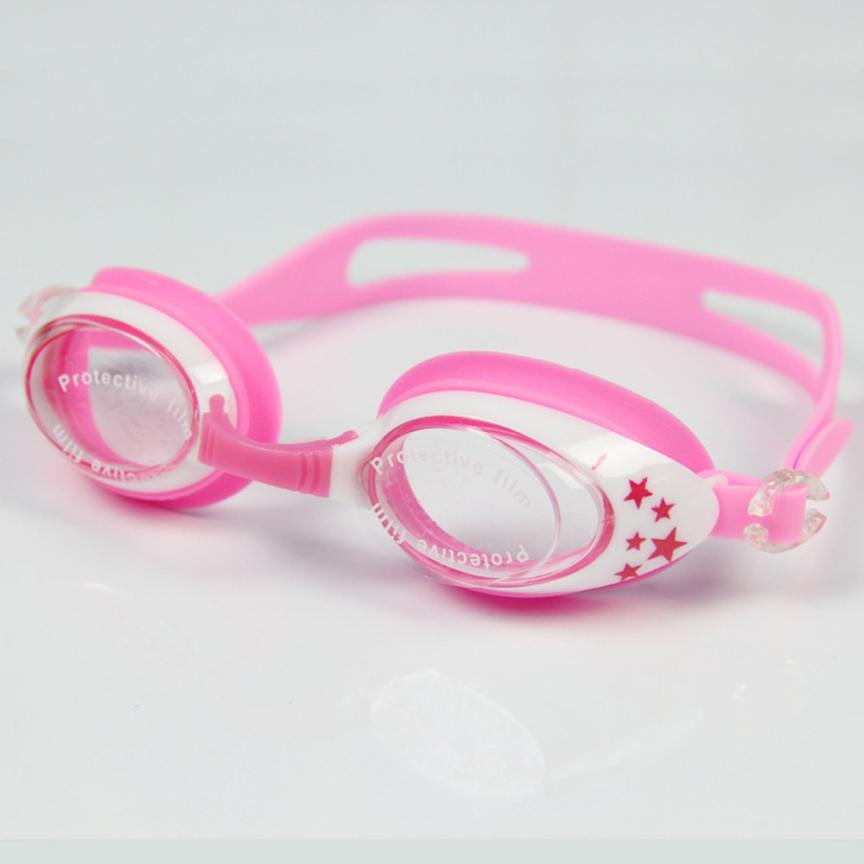 Fishsunday Kids Zwembril Maskers Childrens Kinderen Zwemmen Goggle Verstelbare Zwemmen Bril July05: Pink