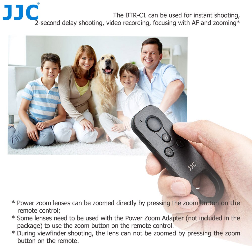 JJC BR-E1 Bluetooth a distanza controllo per canone EOS M50 marchio II R R3 R5 R5C R6 RP 6D 90D 77D 850D 800D 200D II M6 M200 G5 X G7 X