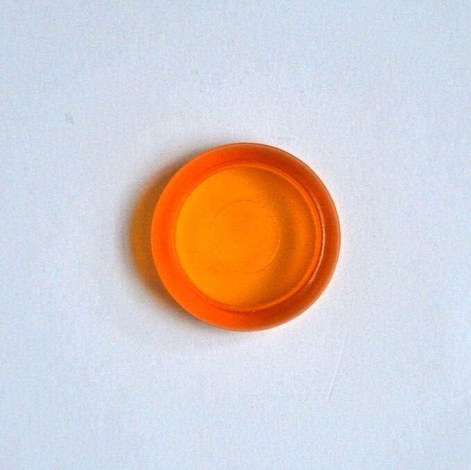 12 sztuk 18mm kolor z tworzywa sztucznego książki wiążące grzyb otwór tarcza pierścień dla A5A6 szczęśliwy planowanie spoiwa pierścienie Scrapbooking wiążące dostaw: pomarańczowy  12szt