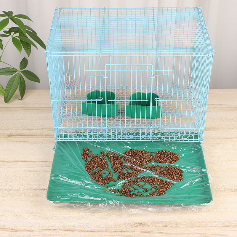 Bandeja desechable para mascotas, películas de PE, estera de arena para conejos, cubierta de bandeja, cubierta de película para chasis, inodoro, cambiador grande, 10/20 piezas