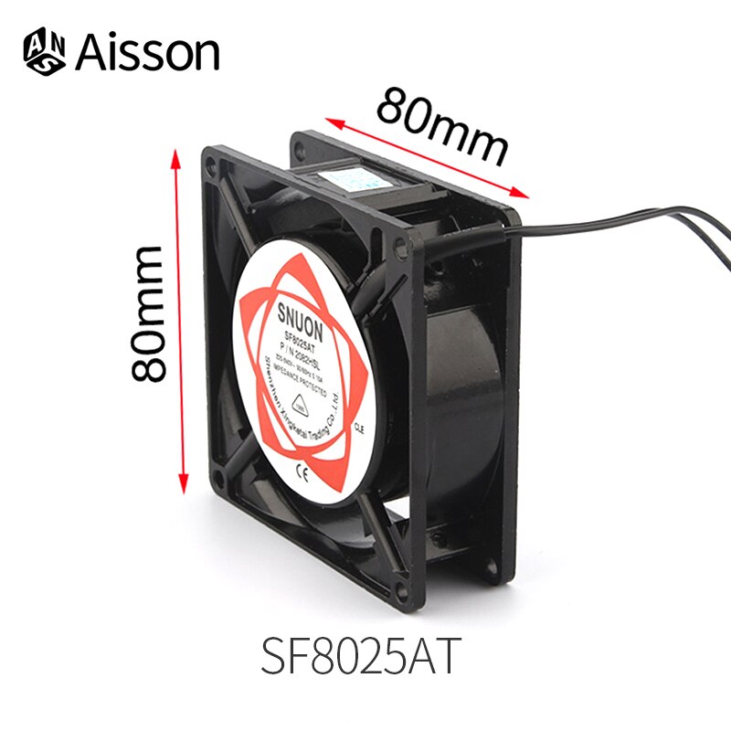 Ventola Di Raffreddamento Sunon SF8025AT 80x80x25mm 220-240V - Nuova