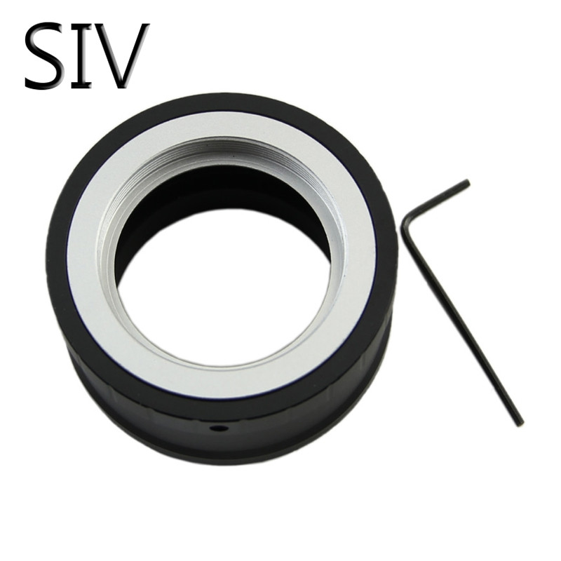 Adattatore del convertitore dell'obiettivo della macchina fotografica della vite di SIV M42 per il NEX-VG10 di NEX-3 del supporto di SONY NEX E