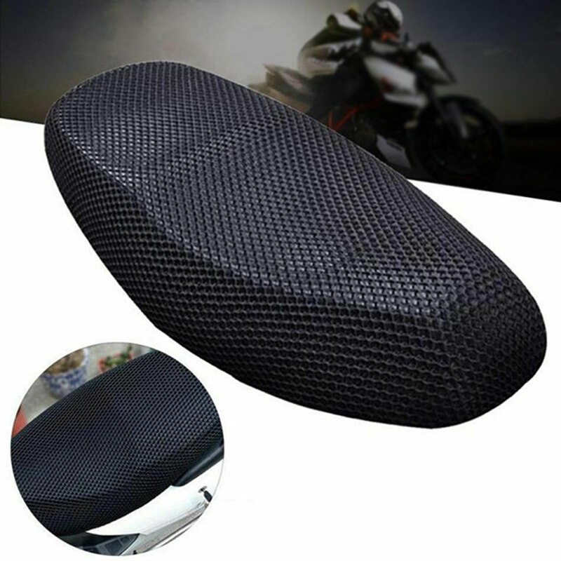 Housse de Protection pour siège de moto | Maille, coussin 3D antidérapant, accessoires de vélo électrique en Polyester