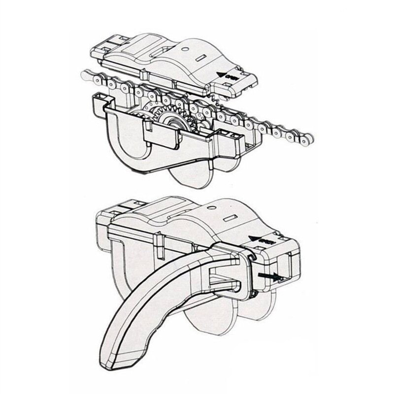 Chain Cleaner Bike Cleaning Protector Guard Tool Bmx Gear Set Wash Brush for 8 9 10 11 Speed