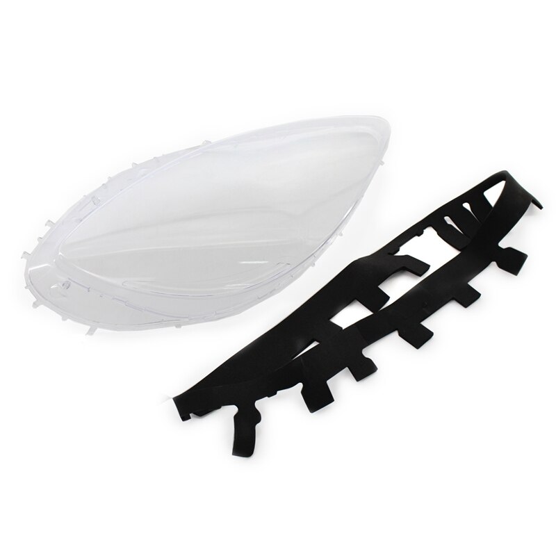 Rechter Koplamp Lens Covers Voor Chevrolet C6 Corvette 2005 Met Zwarte Bekleding Pakkingen Seal Kit & 10Pcs fix Moer Snaps