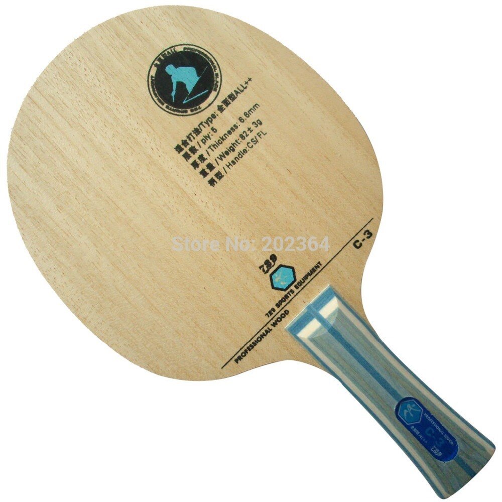 RITC 729 Friendship C-3 C3 C 3 Wood All++ Table Tennis Blade for PingPong Racket