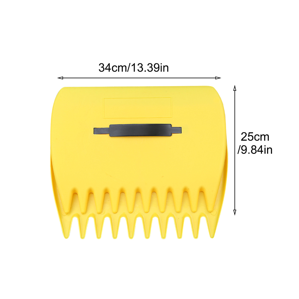 1pair Grabber Rubbish Hand Rakes Yard Cleaning Garden Tool Collect Easy Use Pick Up Grass Lawn Claws Leaf Scoop Portable