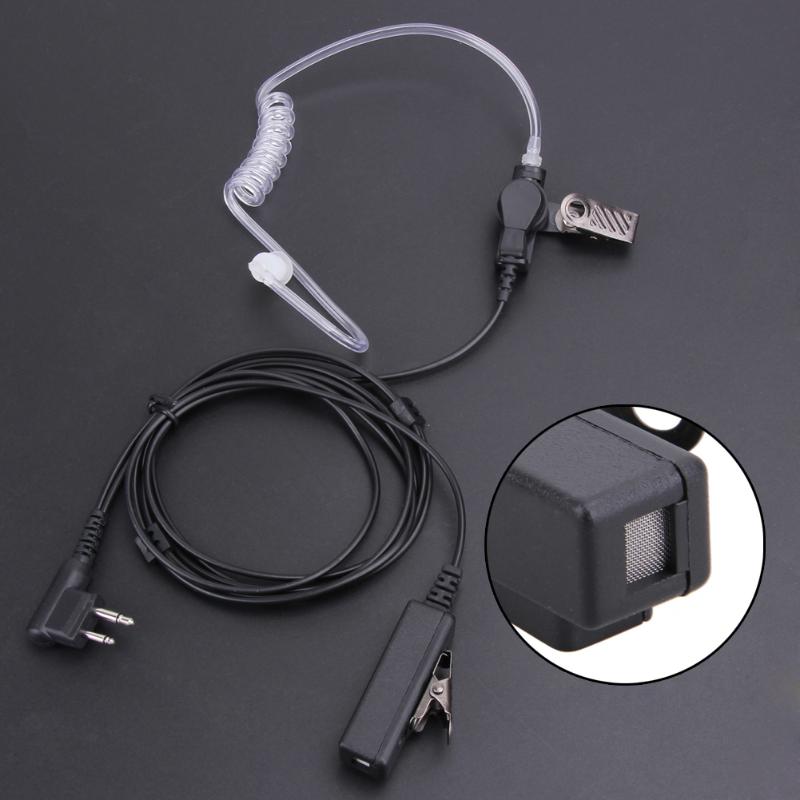 2Pin Covert Akoestische Buis Oortelefoon Headset Mic Voor Motorola Twee Manier Radio Microfoon Oortelefoon Oordopjes Oortelefoon Hoofdtelefoon