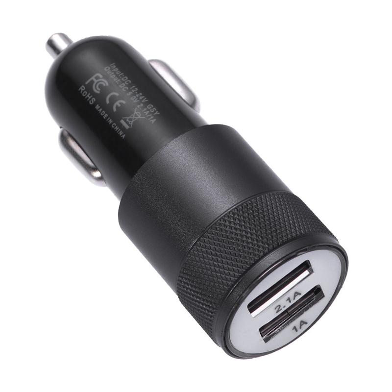 2.1a 1a sigarettenaansteker snelle autolader stroomadapter dubbele usb autolader 12-24v sigarettenaansteker aansteker voor telefoon gps