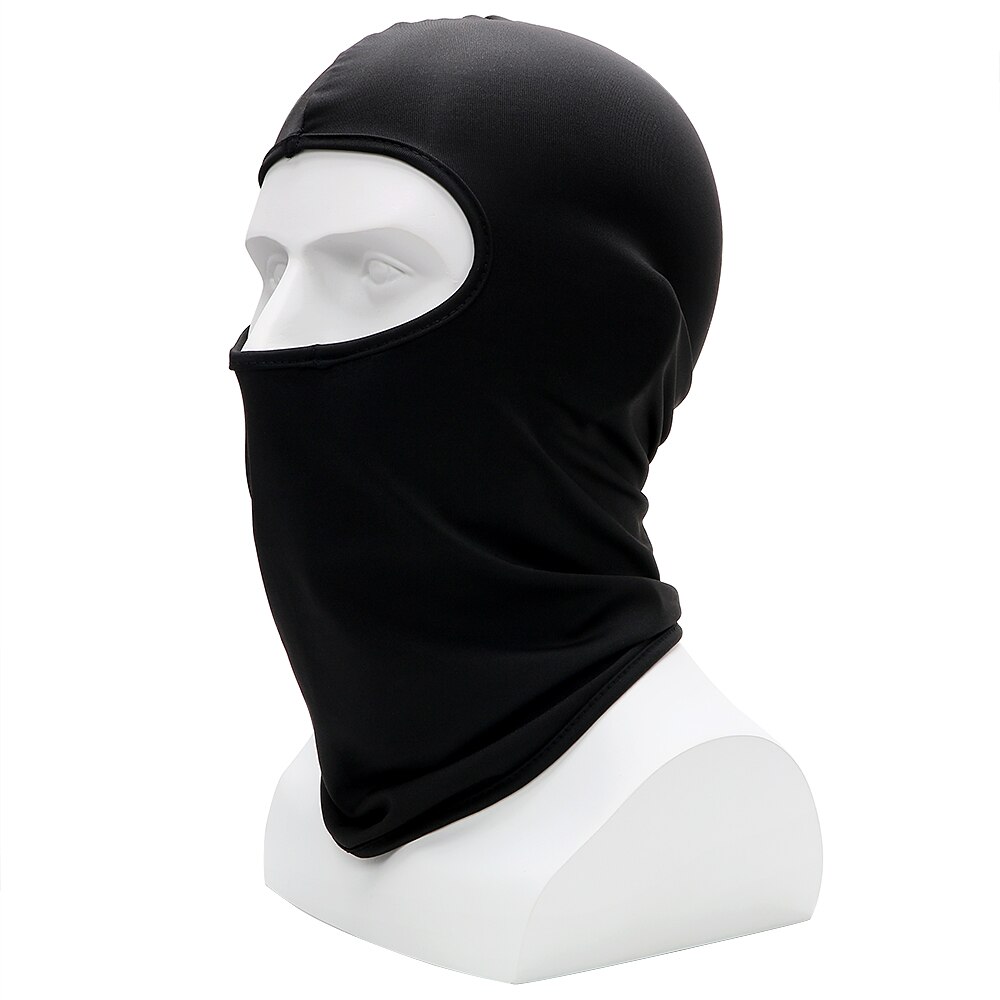 LEEPEE Motorcycle Face Mask Full Face and Neck Windproof Sun-protection for Moto Bicycle Cycling Thin Soft Breathable Mask