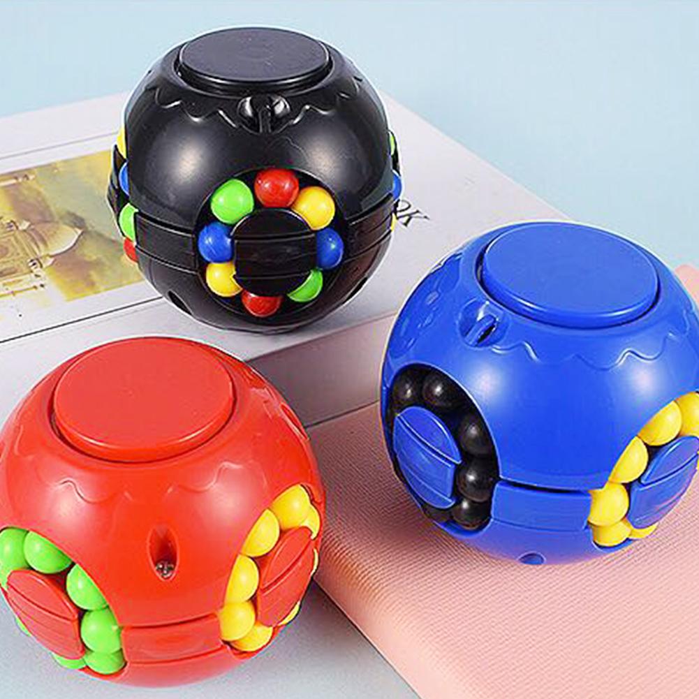 Rotating Magic Bean Fidget Toys for Anxiety Desk Stress Relief Autism Infinity Sensory Toys Anti-stress Toy For Kids Adult