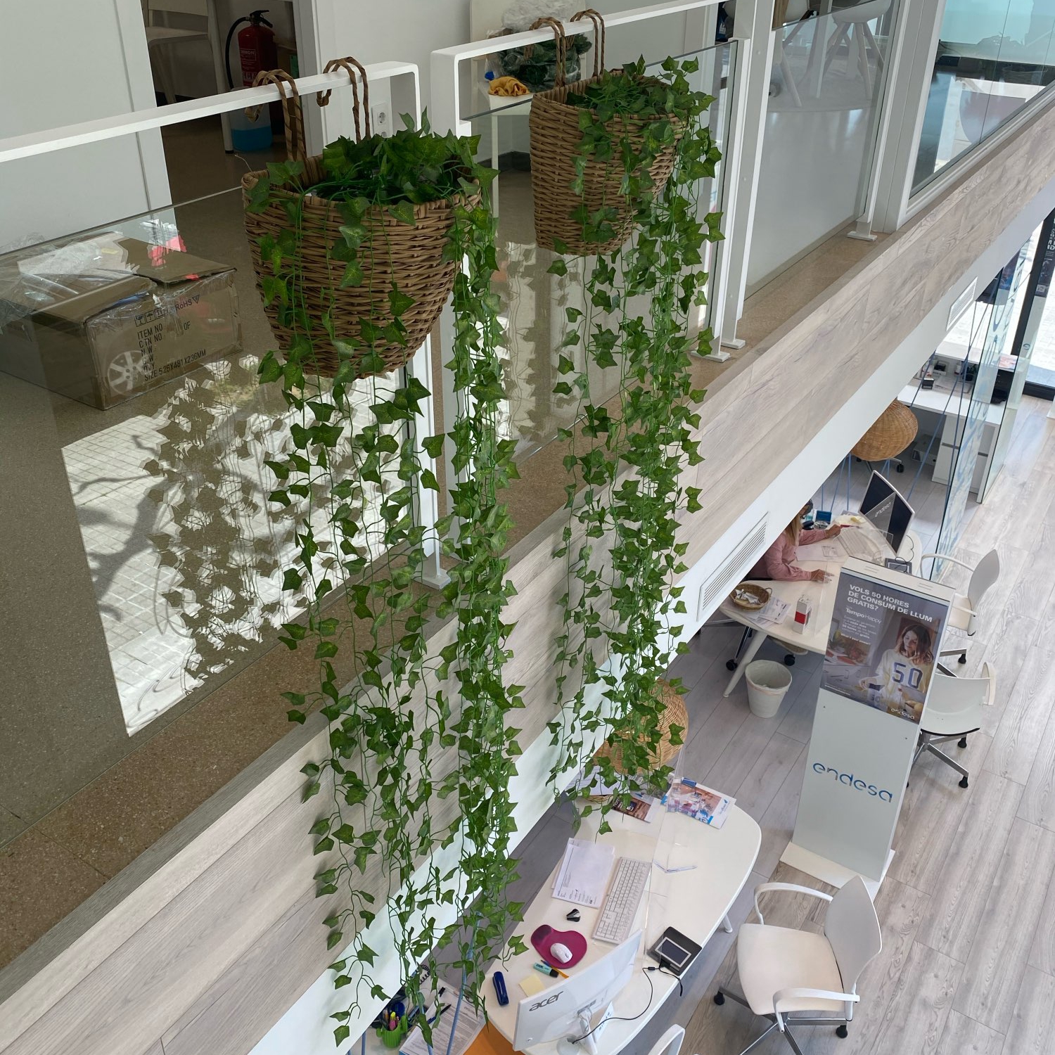 72 blade 2m grønne vinranker silke kunstig efeu hængende blad guirlande plante slyngplante blad boligindretning bryllup badeværelse havedekoration