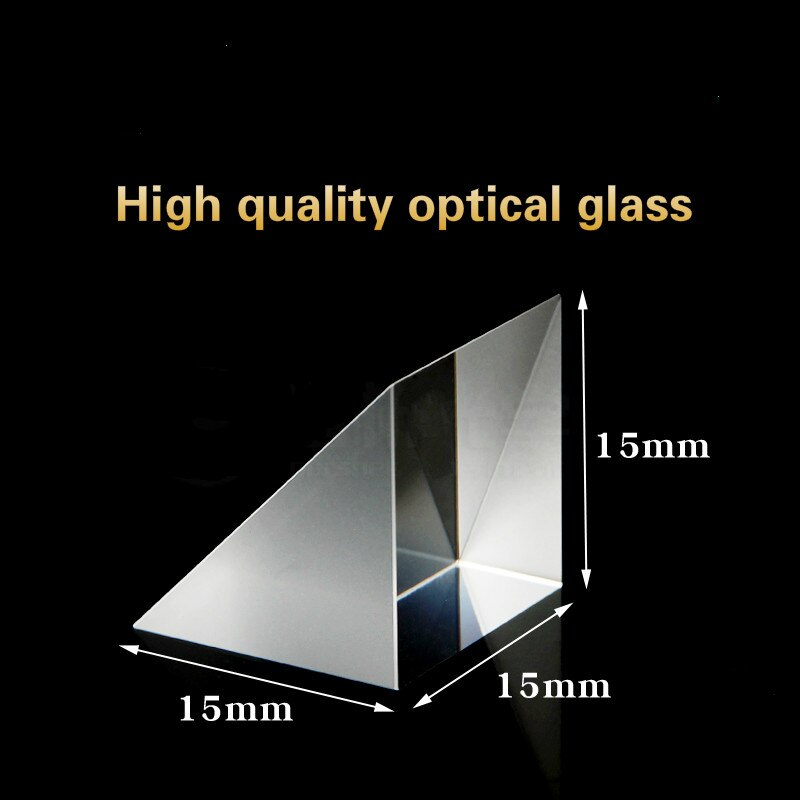Spectral Optics Optical Glass Triangular Spot Isosceles Right Triangle