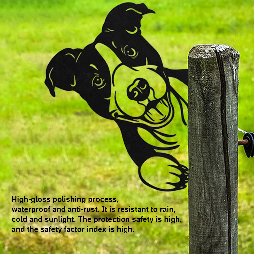 Metalen Gluren Paard Outdoor Tuin Ornamenten Art Farm Yard Muur Boom Hanger Decoratie Tuinbeelden Sculpturen