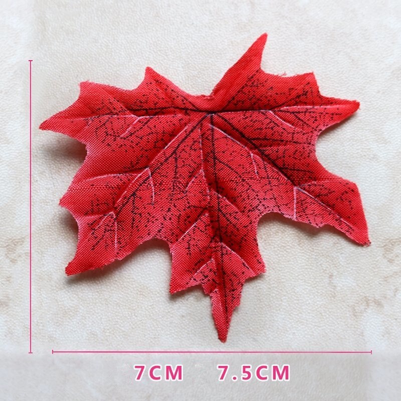 Simulation Maple Leaf Flower Decoration Photo Props Shooting Background Props Photography Decoration