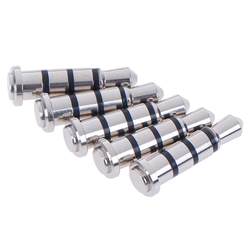 5 Stuks Universal Metal Oortelefoon Jack Smart Key Snelkoppelingen Telefoon Stof Plug