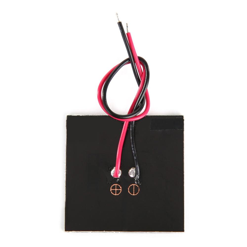 1V 200mA Mini Solar Panel Battery Polycrystalline Silicon Solar Cell +Cable/Wire 40x40mm 0.2W DIY for Solar Toy