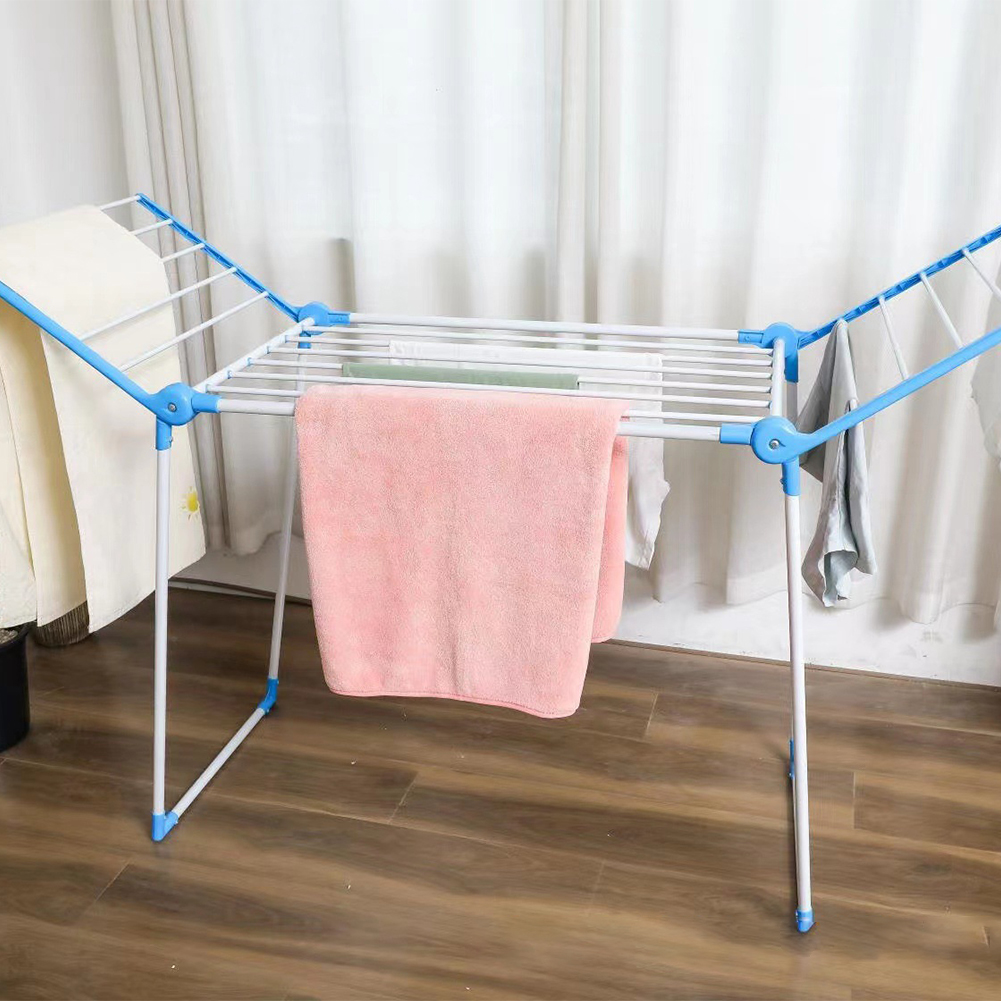 Tendedero de ropa multifunción, tendedero de ropa a prueba de viento, tendedero de ropa, soportes para secar ropa