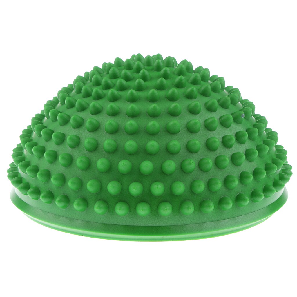 Egel Stijl Balans Pods, Yoga Half Bal Dome Balance Trainer, anti-Slip Egel Oefening Balance Ball Voor Thuis En Gym Gebruik: Green