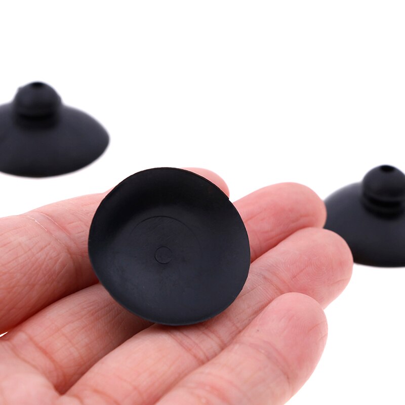10pc svart silikon sugkopp fisktank akvarium dränkbar pump luftningspump syrgaspump trakea sugkoppshållare