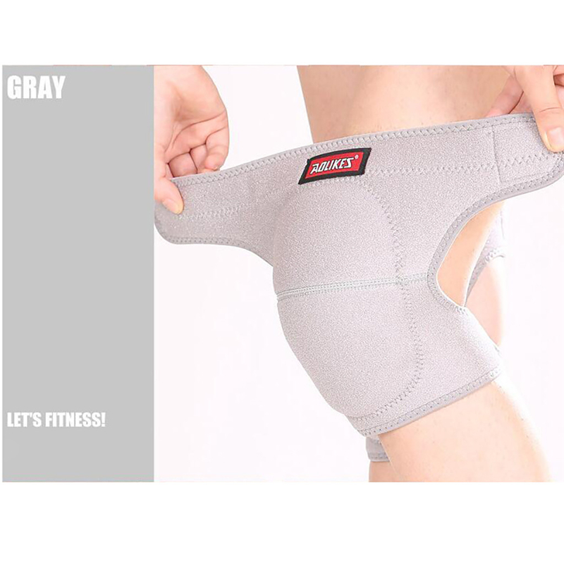 Outdoor Voetbal Running Antislip Kniebeschermers Dikke Spons Warm Knie Protectors Volleybal Kniebeschermers Kniebeschermers Voor Dansen a40