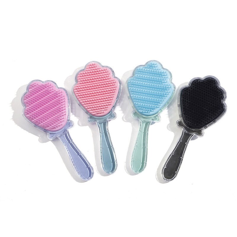 Baby Meisje Haar Borstel Anti-Statische Massage Kammen Cartoon Prinses Haar Kinderen Borstel Mooie Baby Meisje Care Haar Kam haar Accessoires