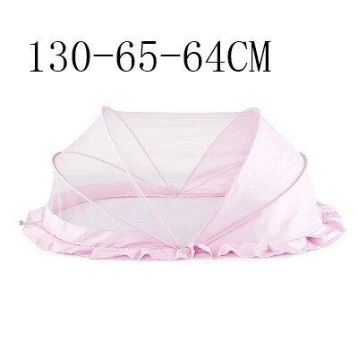 Baby crib mosquito net children's baby foldable mosquito net newborn bb mosquito cover children's yurt bottomless universal: 1 130-65-64CM