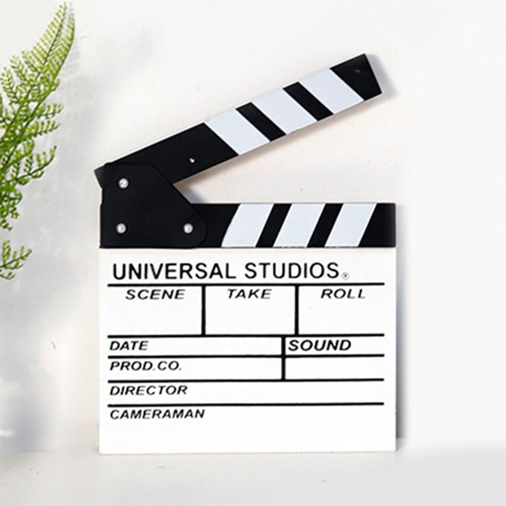 Clapper Clapboard Clap Board Film Movie Action Scene Slate