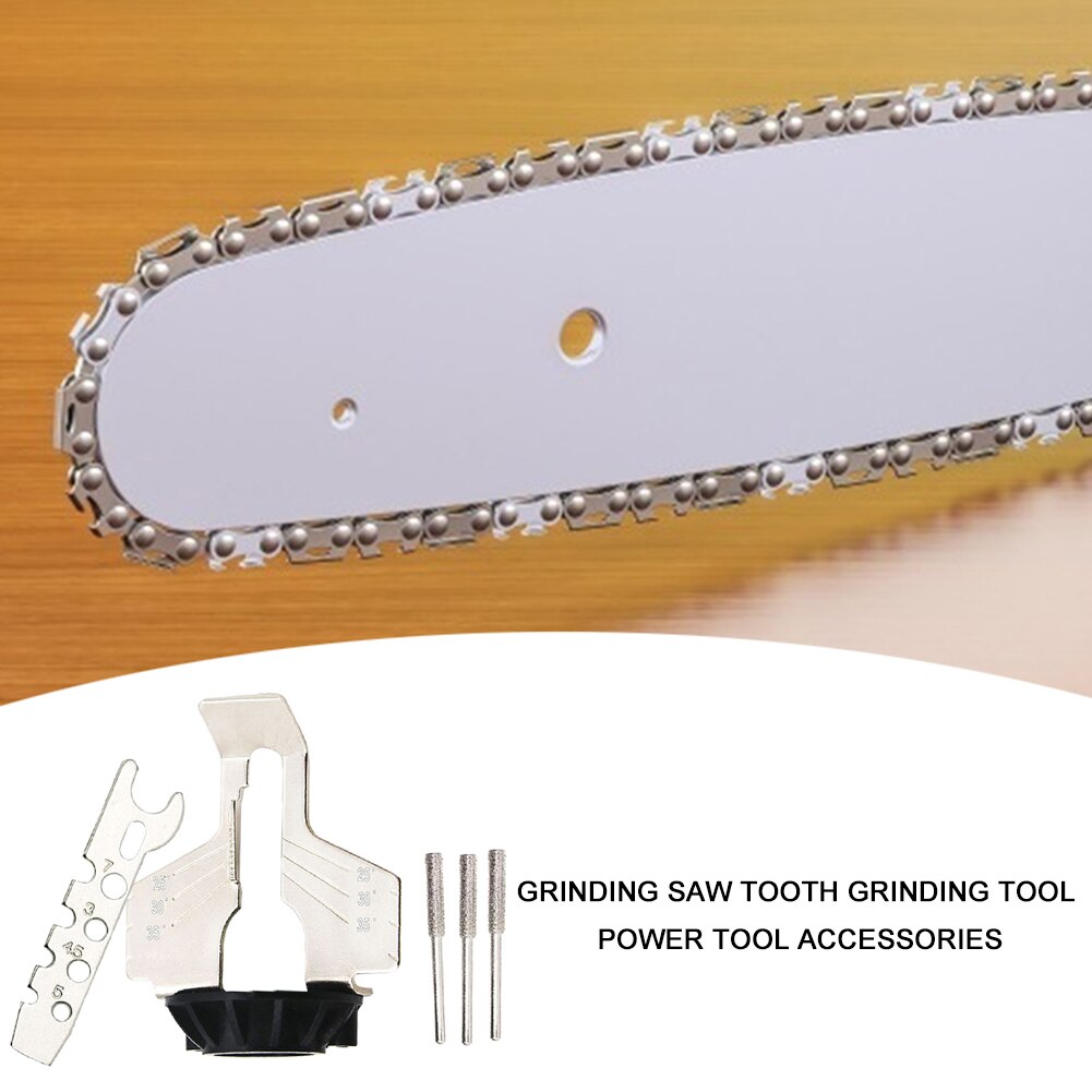 Affûteuse scie à chaîne outils de meulage de dents meuleuse électrique accessoires pour affûter l'outil de jardin en plein air