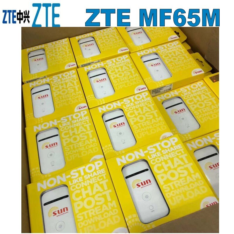 ZTE MF65 MF65M 21.6M wifi Router HSPA+/GSM 3G Mobile Hotspot Router unlocked