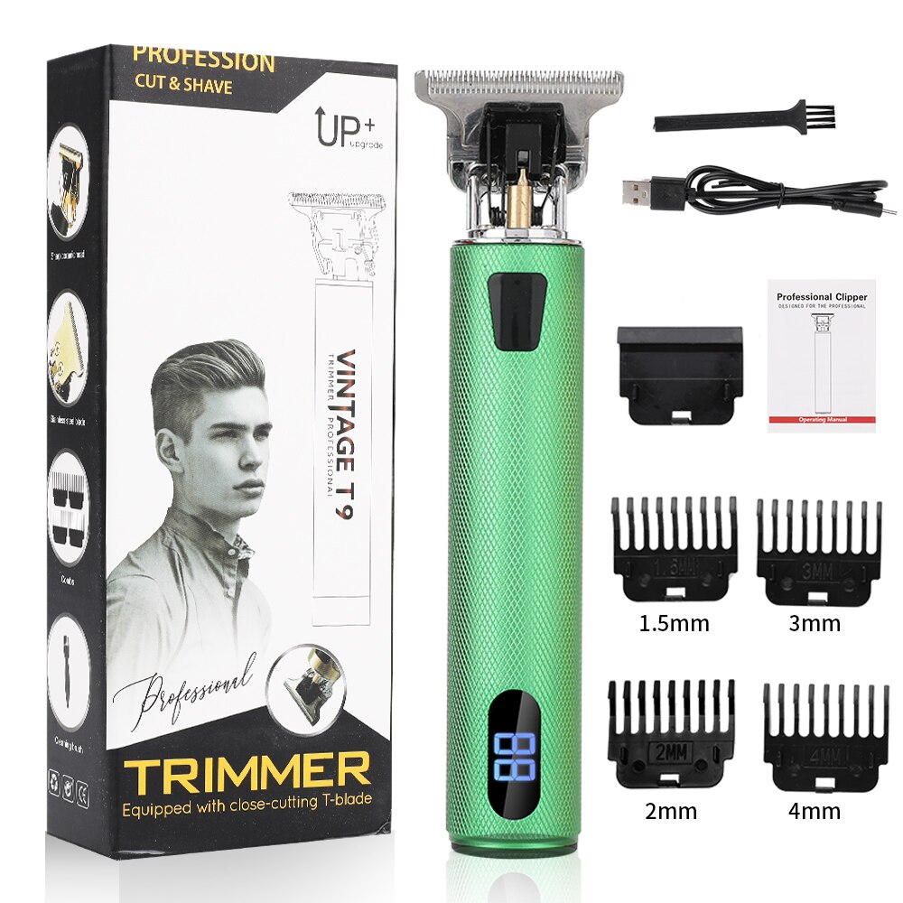 Electric Hair Clipper Recharge Shaver Beard Trimmer Men Hair Cutting Machine Beard Barber Hair Cutter Cordless Hair Razor: Hair Clipper 1