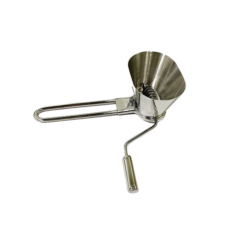 Mini frisk urtehakker rustfrit stål køkkenhakkerkværn multifunktionel mini køkkenværktøj