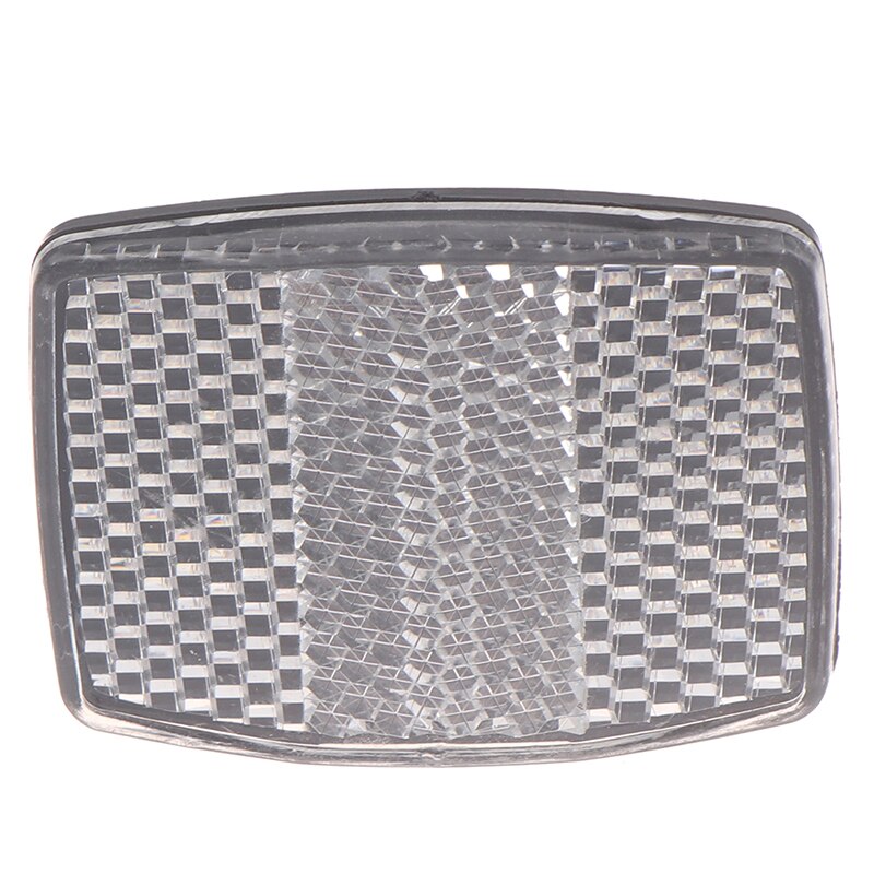 Mtb Racefiets Automatische Reflectoren Fietsen Waarschuwingslampje Fiets Accessoires Fiets Voor Achter Reflecterende Lens: White