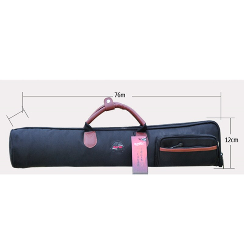 Bolsa funda de clarinete portátil , piezas para clarinete a prueba de golpes, impermeable, suave,