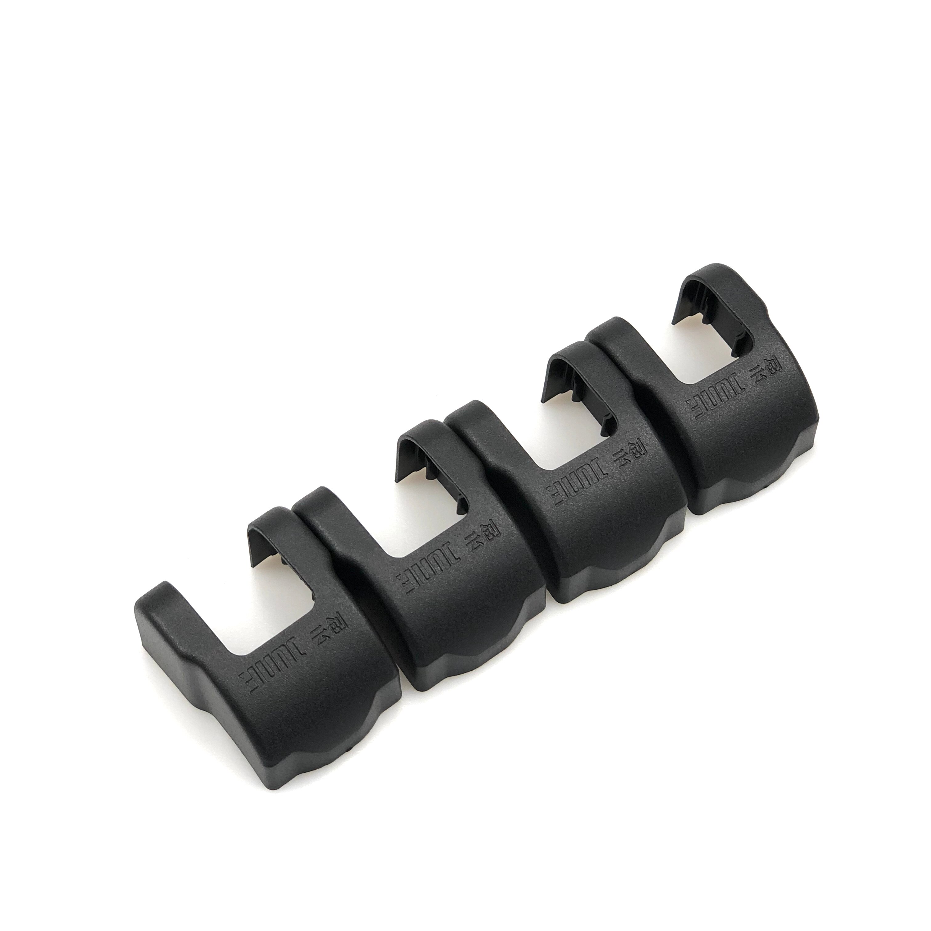 4 stk/parti bil styling dør check arm anti rust cover til jeep kompas renegade commander/volvo  v40 xc90 s90 v90 xc60