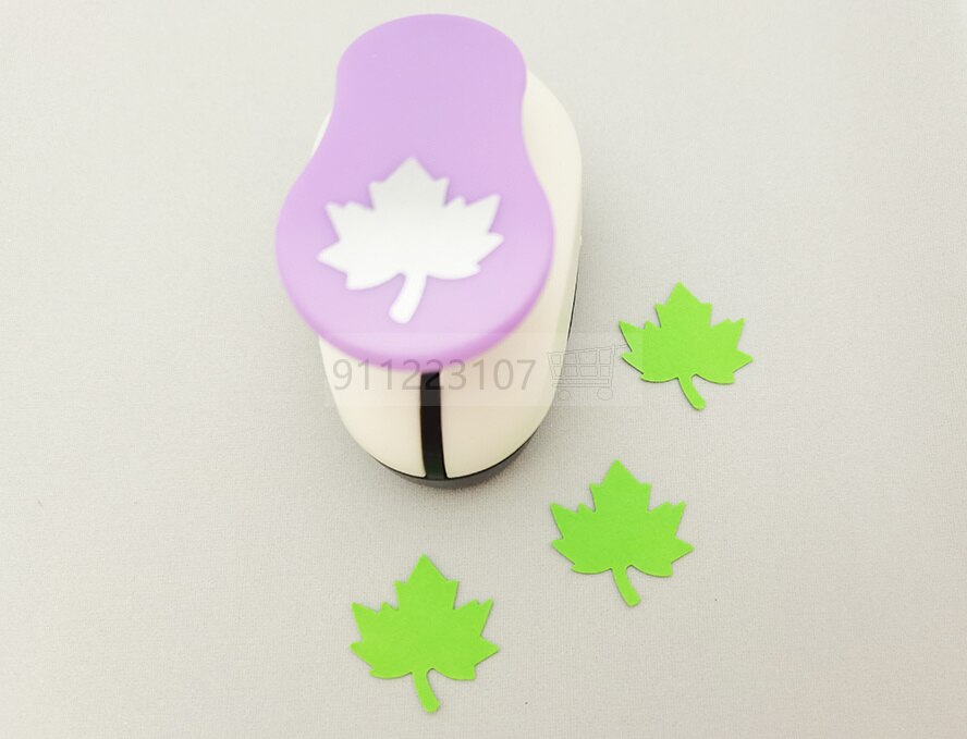 Freesship leaves 25mm Maple leaf shape craft punch twig leaf Punch Craft Scrapbooking Paper Puncher Tree Shaped Punches