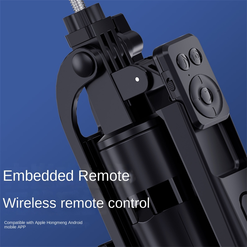 Wireless Selfie Stick for Smartphone Tripod with Bluetooth Remote, Portables Foldable Stand for Vlog Shooting Record for iPhone