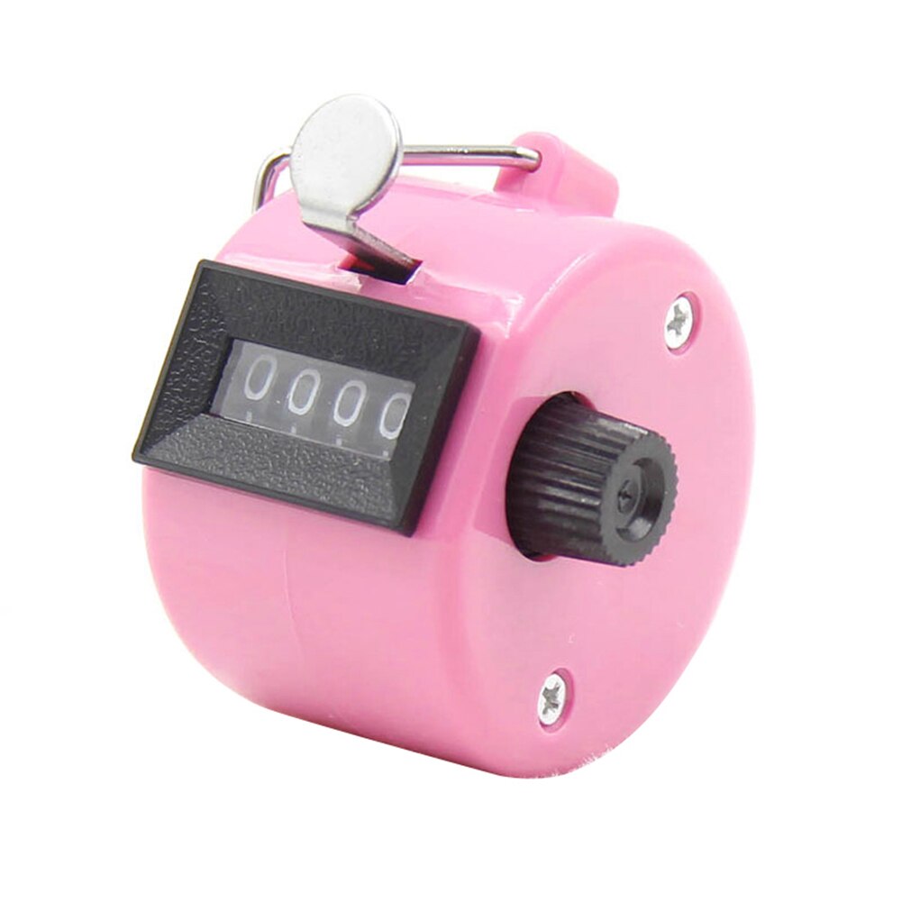 Handheld Tally Click Counter 4 Digits Number for Golf Clicker Club Manual Counting Counter Click Timer Golf Points