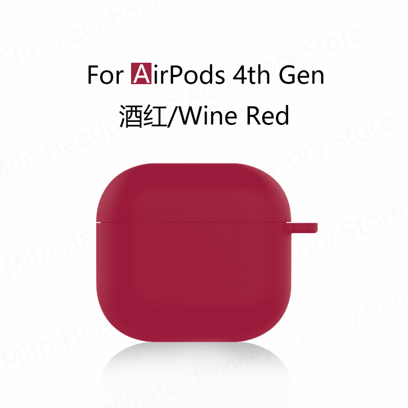 Para nuevos airpods 4 funda para auriculares apple funda protectora de silicona líquida para airpods 4 funda para auriculares inalámbricos Bluetooth: Gris claro