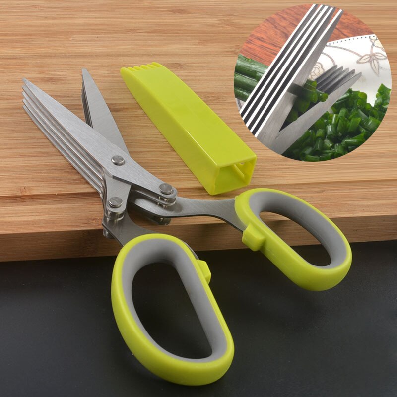 Scissors Tools for Kitchen 19.5CM Minced Multi-lay... – Vicedeal