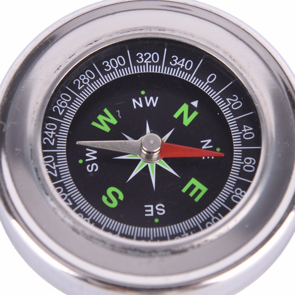 60mm stainless steel portable compass student outdoor sports compass metal