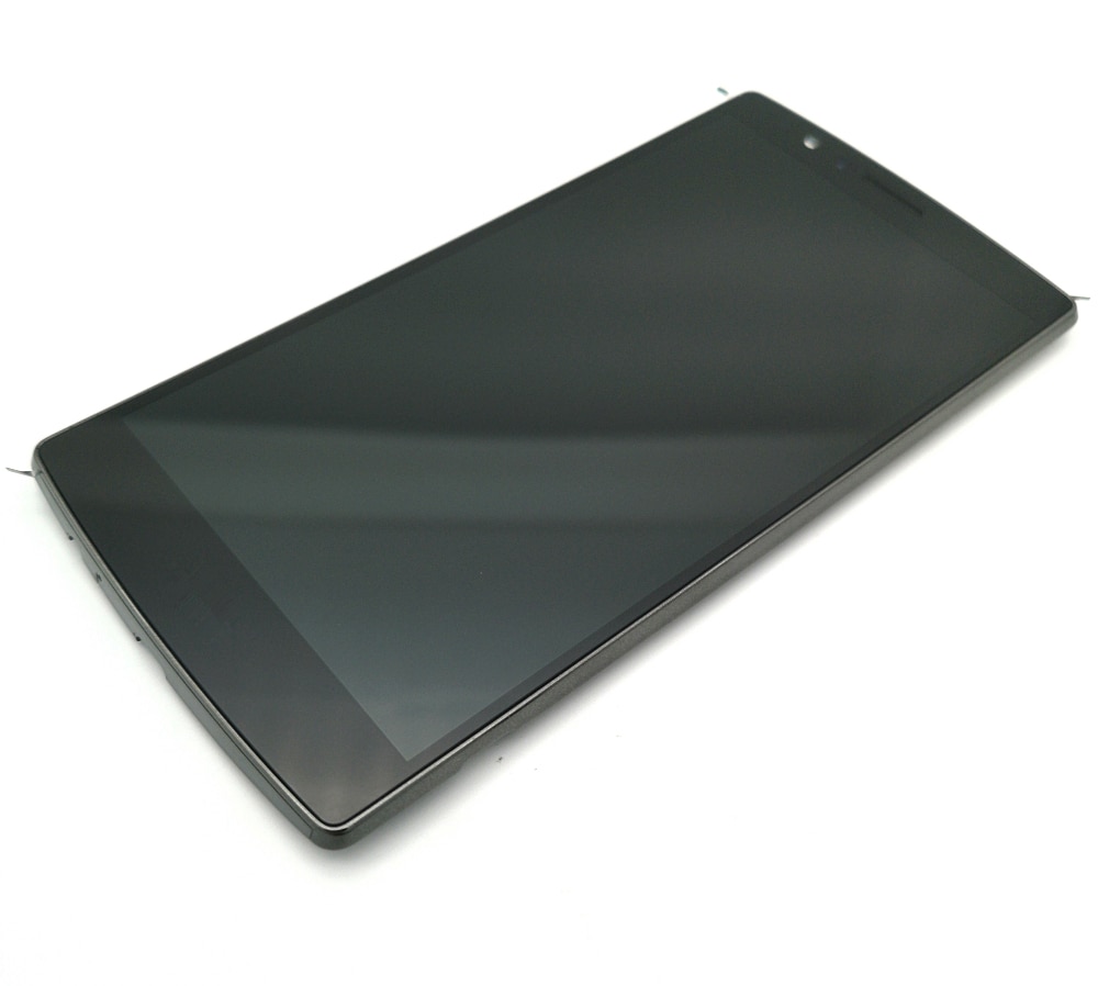 Pantalla LCD de 5,5 pulgadas para LG G4 H815 H810 H811, montaje de digitalizador con pantalla táctil con marco biselado