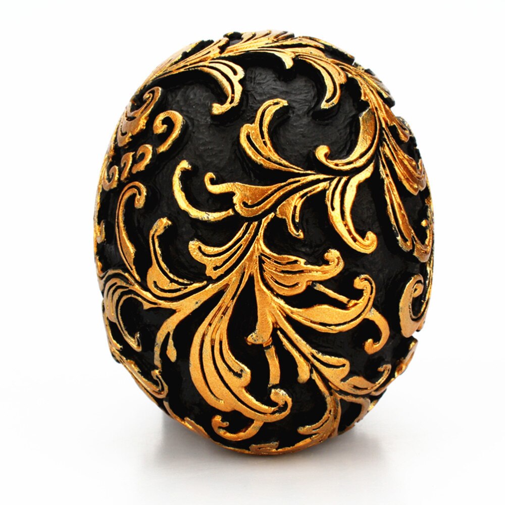 1Pc Skull Ornament Creatieve Gouden Bloem Hars Kleine Maat Funny Desktop Ornament Schedel Hoofd Ornament Skelet Decoratie