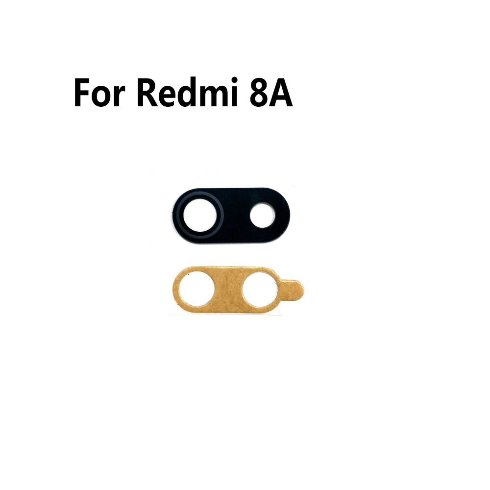 1PCS Neue Kamera Glas Objektiv Zurück Hinten Kamera Glas Objektiv mit Kleber Ersatz für Xiaomi Redmi 6A 6 6pro 7A 8A K30 S2 telefon: Redmi 8A