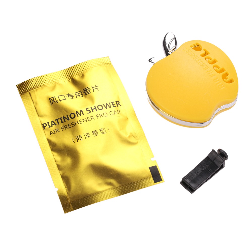 Apple Shape Mixed Fragrance Soild Perfume Luxury Air Conditioner Decoration Car Diffuseer Ambientador Flower Faint Scent