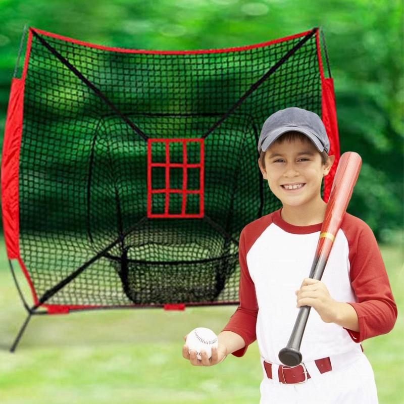 Filet d'entraînement de baseball et de softball, équipement portable pour frappe, lancer, frappe, battement